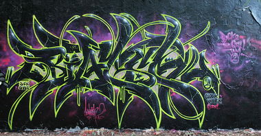 Graffiti Wall - Photo by biatsch