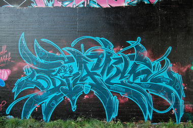 Graffiti Wall - Photo by biatsch