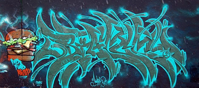 Graffiti Wall - Photo by biatsch