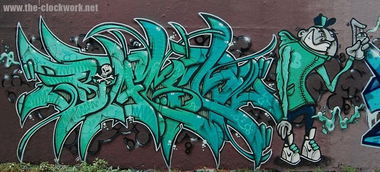 Graffiti Wall - Photo by biatsch