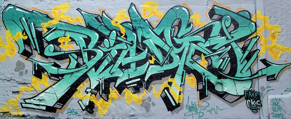 Graffiti Wall - Photo by biatsch (2015)