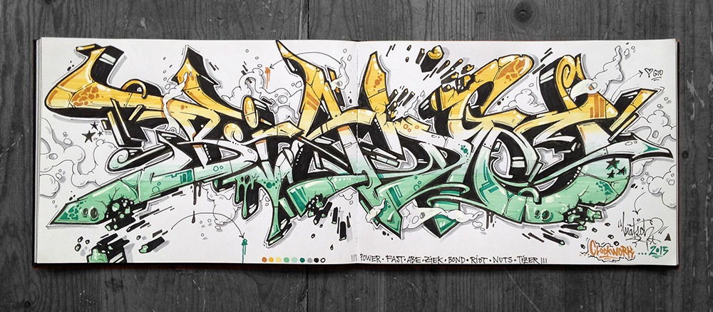Graffiti Sketch - Photo by biatsch (2015)