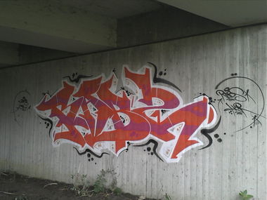 Graffiti Bombing - Photo by big_rabz_one - Rabs, Hcr (2013)
