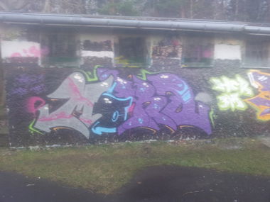 Graffiti Wall - Photo by big_rabz_one - mord, rabs, hcr (2013)