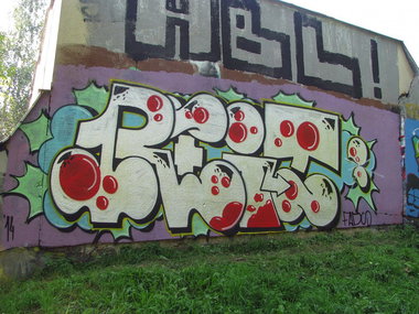 Graffiti Wall in Bielsko-Bia?a - Photo by bijonce (2014)