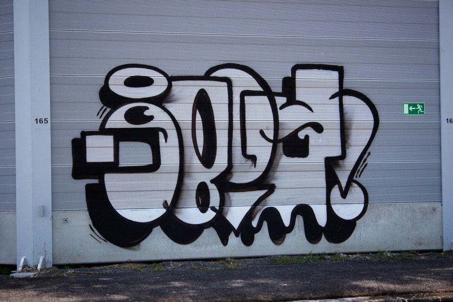 Graffiti Bombing - Photo by bishgeasy