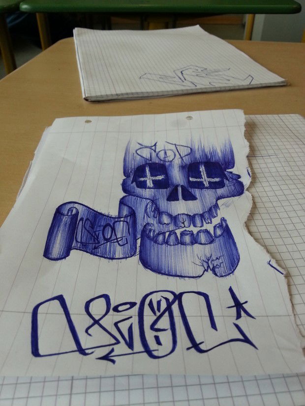 Graffiti Wall - Photo by bitumenstyle