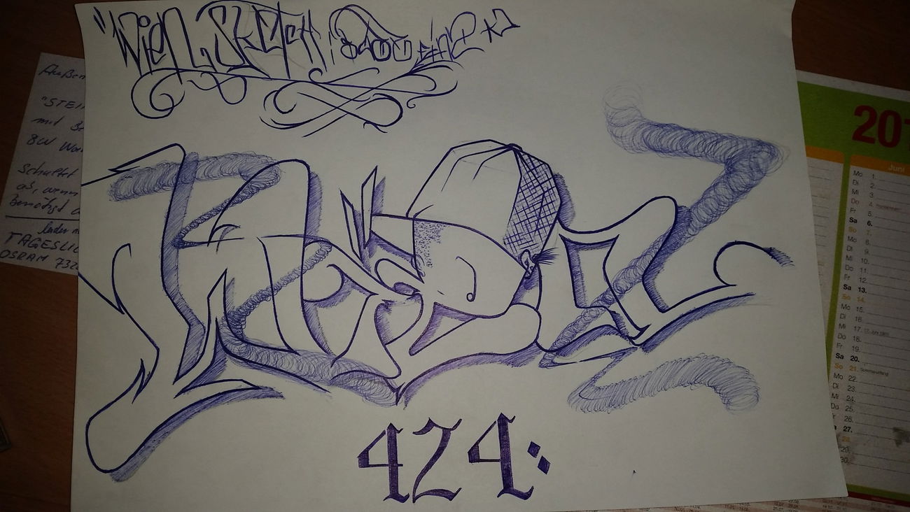 Graffiti Sketch - Photo by bitumenstyle - Scoe, twx, sketchbattle (2015)