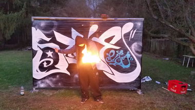 Graffiti Wall - Photo by bitumenstyle - 424, scoe, nackt (2015)