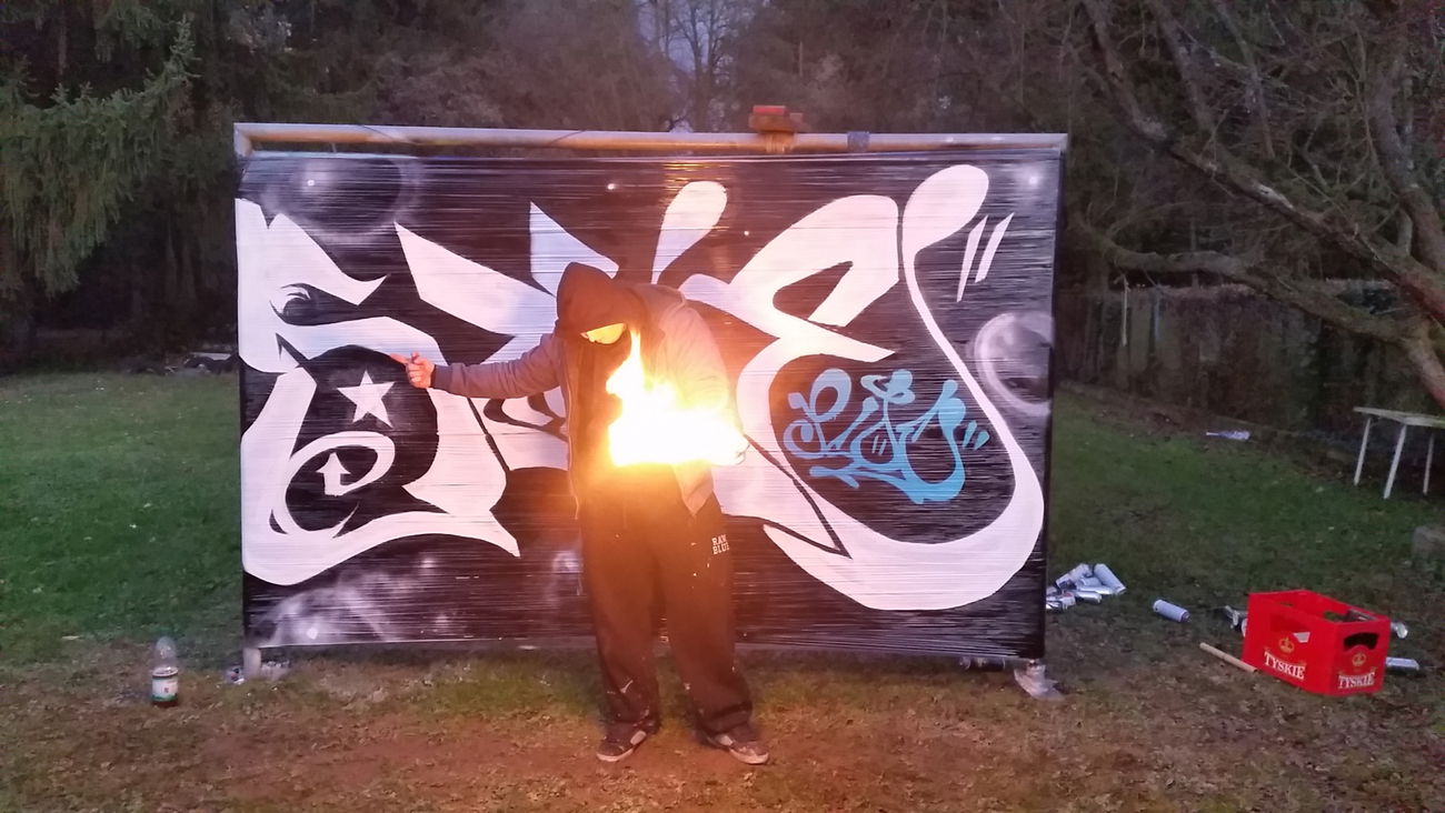 Graffiti Wall - Photo by bitumenstyle - 424, scoe, nackt (2015)