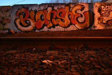 Graffiti Wall in Moscow - Photo by blanshmcr - Blanshe (2014)