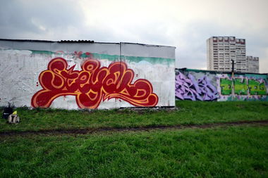 Graffiti Wall in Moscow - Photo by blanshmcr - Steyck (2014)