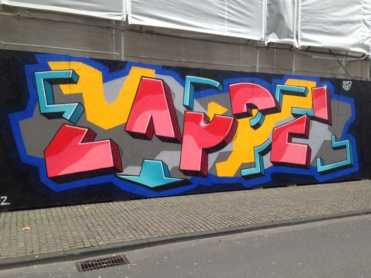Graffiti Wall in Köln - Photo by bocat - ZIPPO (2017)