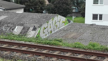 Graffiti Bombing in Köln - Photo by bocat - Gast (2017)