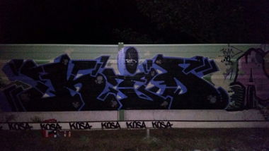 Graffiti Bombing in Deutschland - Photo by bocat - kid, cologne, köln (2015)