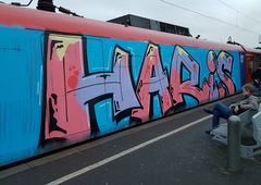 Graffiti Train in Köln - Photo by bocat - HARIS (2018)