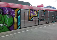 Graffiti Train in Köln - Photo by bocat - LYPS (2018)