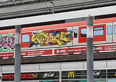 Graffiti Train in Köln - Photo by bocat - QUAKE (2019)