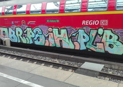 Graffiti Wall in Köln - Photo by bocat - OBR, /, PS (2017)