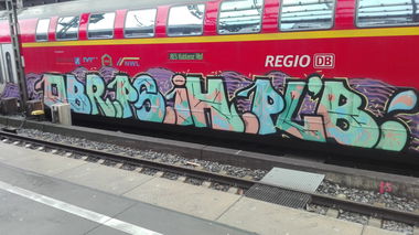 Graffiti Wall in Köln - Photo by bocat - OBR, /, PS (2017)