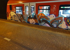 Graffiti Train in Köln - Photo by bocat - ACHSO (2020)