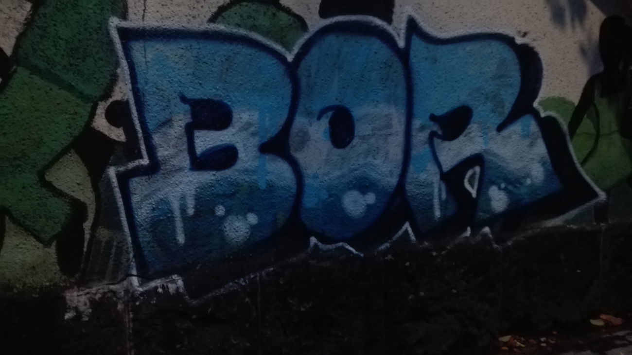 Graffiti Bombing in Köln - Photo by bocat - BOR (2017)