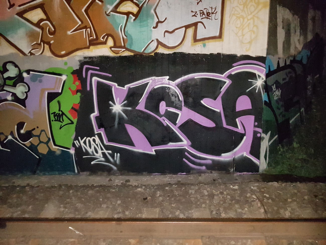 Graffiti Bombing in Köln - Photo by bocat - KOSA (2018)