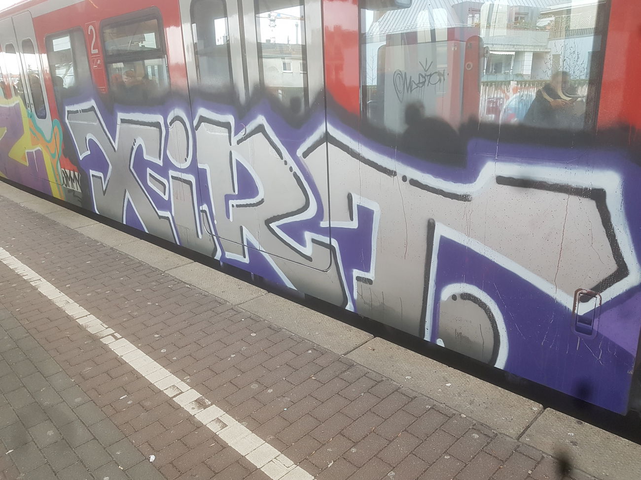 Graffiti Train in Köln - Photo by bocat - TRIX (2019)