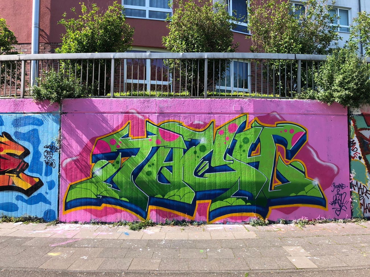 Graffiti Wall in Köln - Photo by bocat - TACH (2019)