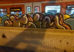 Graffiti Train in Köln - Photo by bocat - FOIM (2019)