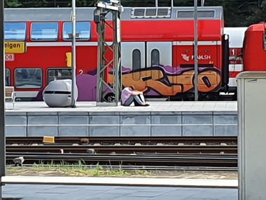 Graffiti Train - Photo by bocat - R10 (2019)