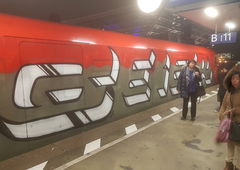 Graffiti Train in Köln - Photo by bocat - GEIER (2019)