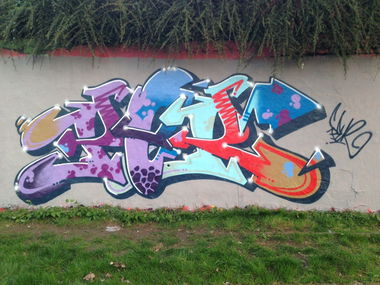 Graffiti Wall in Deutschland - Photo by bocat - PER (2018)