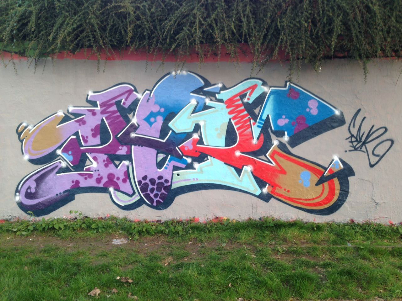 Graffiti Wall in Deutschland - Photo by bocat - PER (2018)