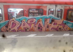 Graffiti Train in Köln - Photo by bocat (2019)