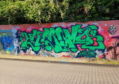 Graffiti Wall in Deutschland - Photo by bocat - TERMO (2018)