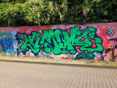 Graffiti Wall in Deutschland - Photo by bocat - TERMO (2018)