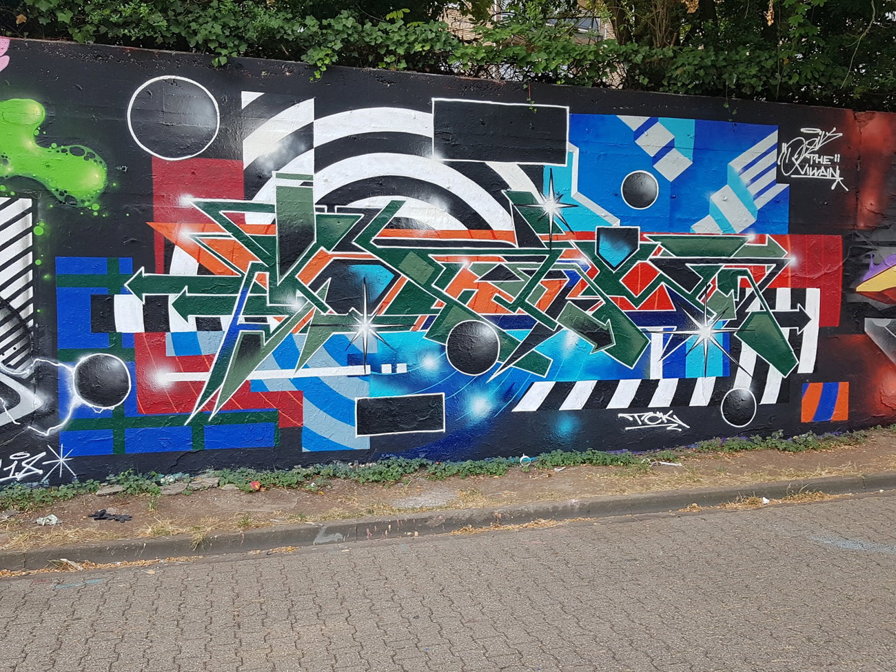 Graffiti Wall in Deutschland - Photo by bocat - DRIK (2018)