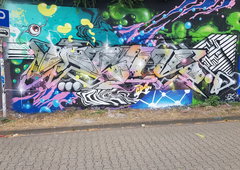 Graffiti Wall in Deutschland - Photo by bocat - TANK (2018)