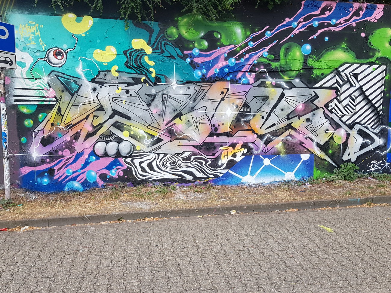 Graffiti Wall in Deutschland - Photo by bocat - TANK (2018)