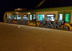 Graffiti Train - Photo by bocat - GFK, PLB, ZAK (2018)