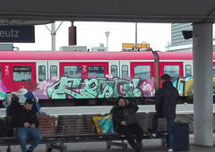 Graffiti Train in Köln - Photo by bocat - EPSC (2018)