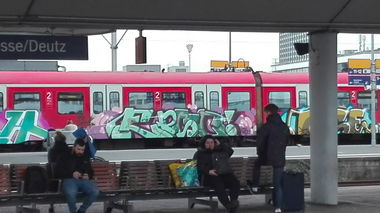 Graffiti Train in Köln - Photo by bocat - EPSC (2018)