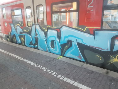 Graffiti Wall in Köln - Photo by bocat - KAOT (2019)