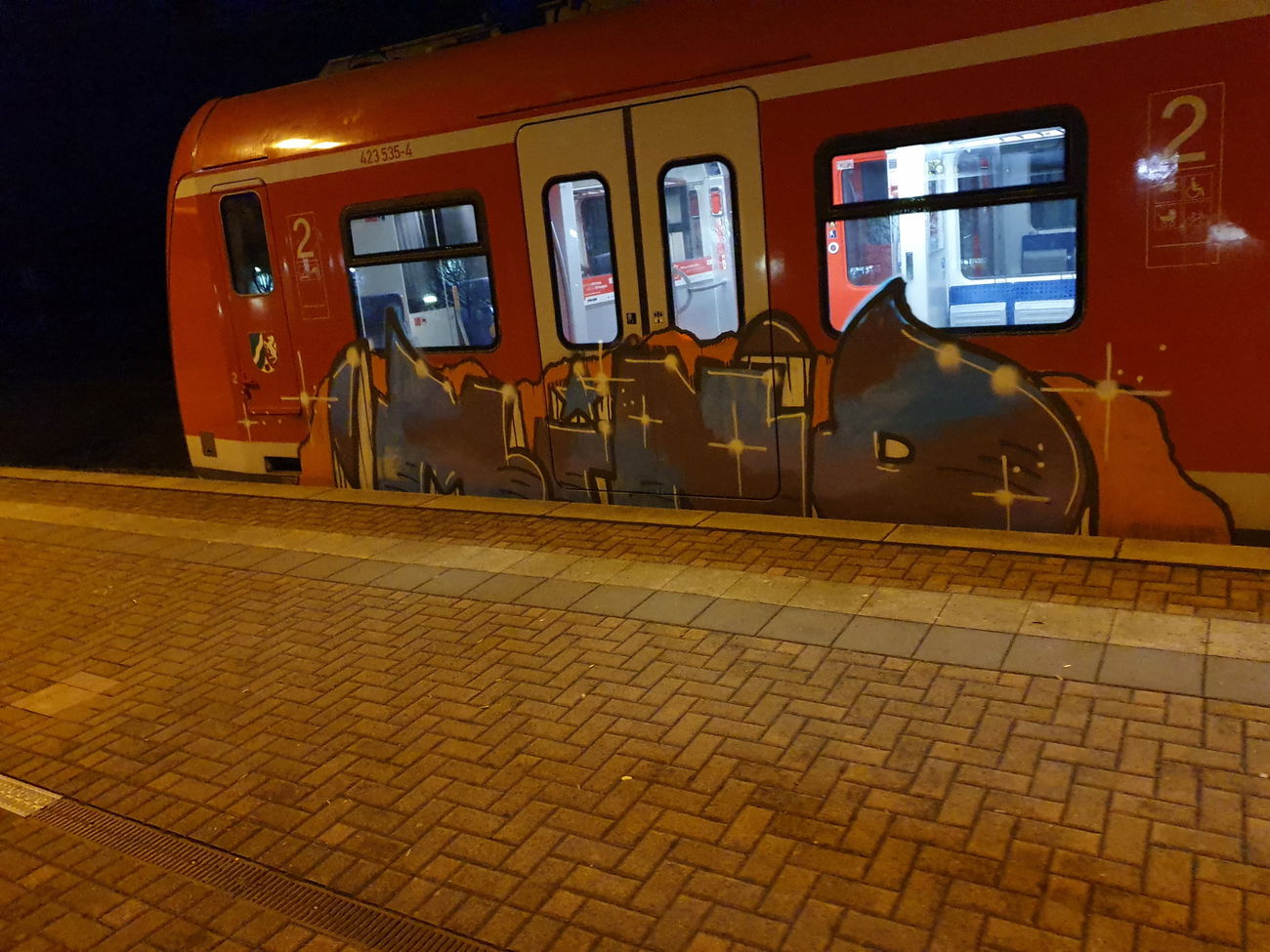 Graffiti Train in Köln - Photo by bocat - MIND (2019)