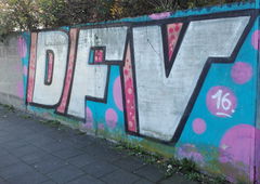 Graffiti Bombing in Köln - Photo by bocat - DFV (2016)