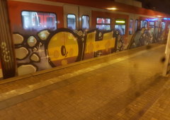 Graffiti Train in Köln - Photo by bocat - OH (2018)