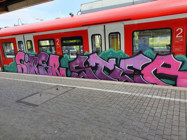 Graffiti Wall in Köln - Photo by bocat - SIKER/STER (2019)