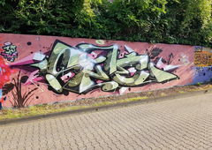 Graffiti Wall in Deutschland - Photo by bocat - SILE (2018)