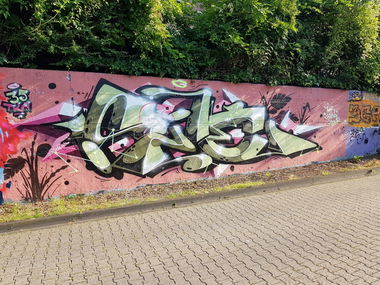 Graffiti Wall in Deutschland - Photo by bocat - SILE (2018)